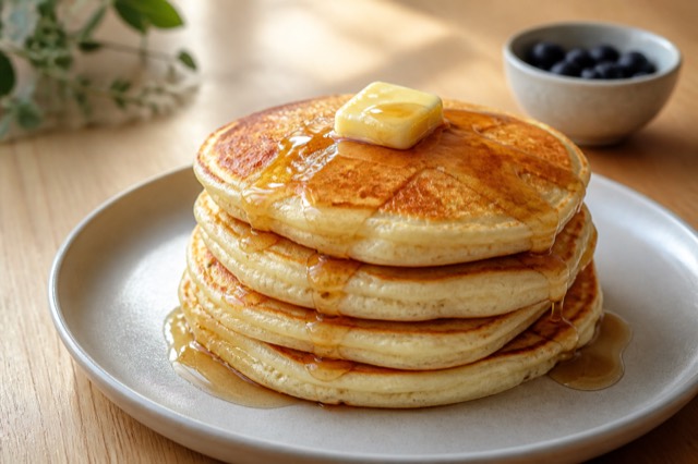 Fluffy Buttermilk Pancakes — pancakes & waffles