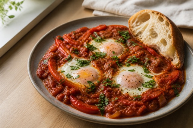 Easy Shakshuka — eggs