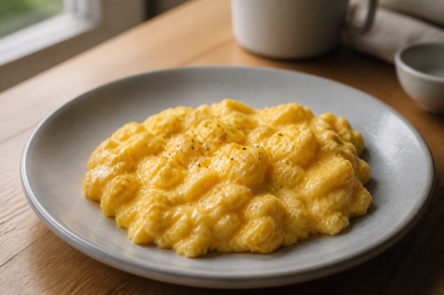 Soft Scrambled Eggs — eggs